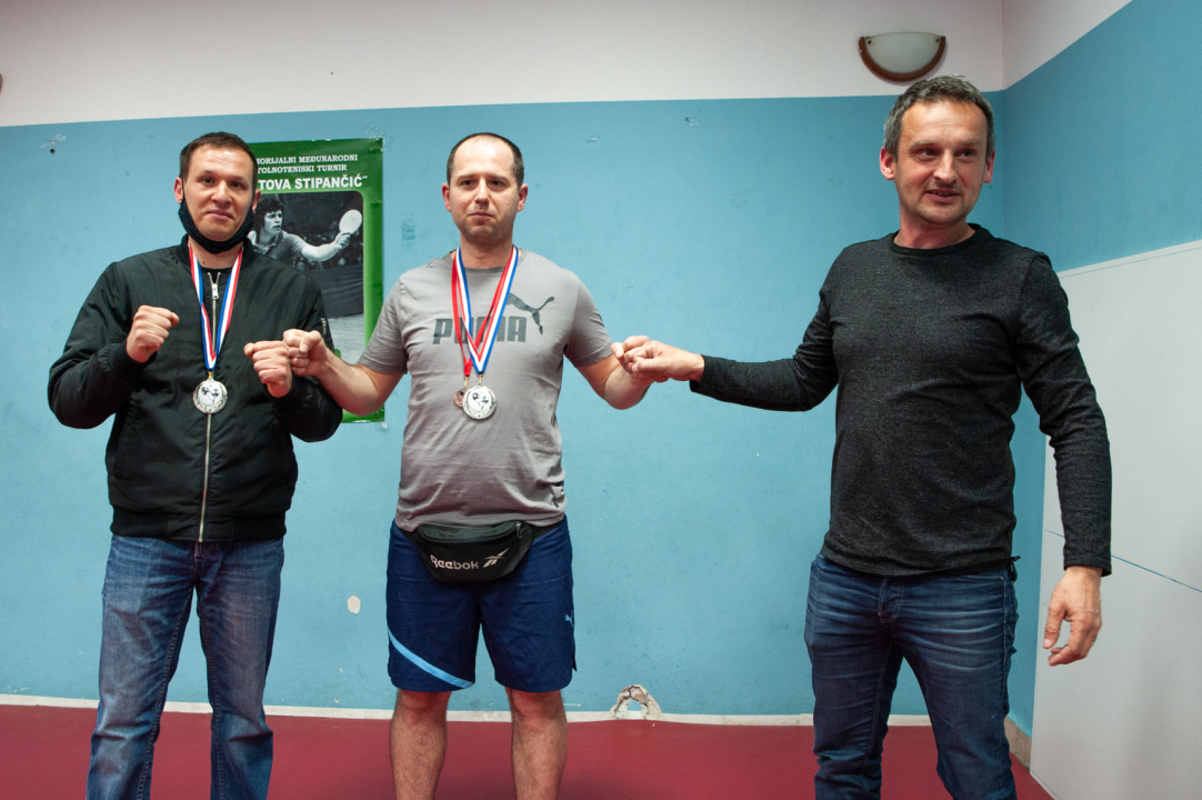 Pojedinačni Kup stolnoteniskih rekreativaca Šibenik 2021.: Najuspješniji Zoran Lalić 