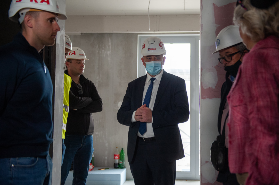 Ministar Medved na gradilištu Veteranskog centra: 'Šibenik je zaslužio ovakav objekt!'