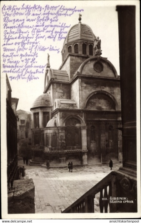 Šibenska ljepotica na starim razglednicama: Pogledajte kako je nekad izgledao okoliš katedrale, sve je bilo drukčije