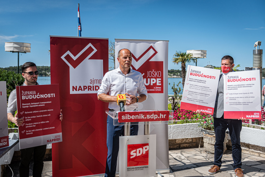 Od turizma preko zdravstva do prometa, Joško Šupe predstavio program: 'Vrijeme nije stabilno, vrijeme je za promjene'