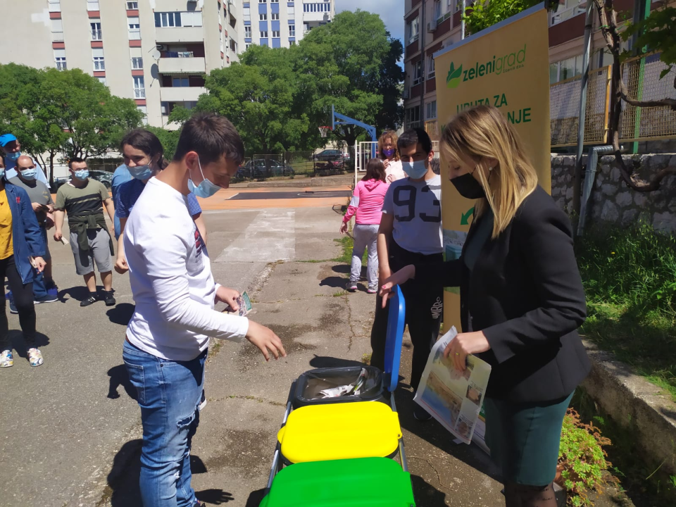 U Centru Šubićevac održana radionica o pravilnom odvajanju otpada