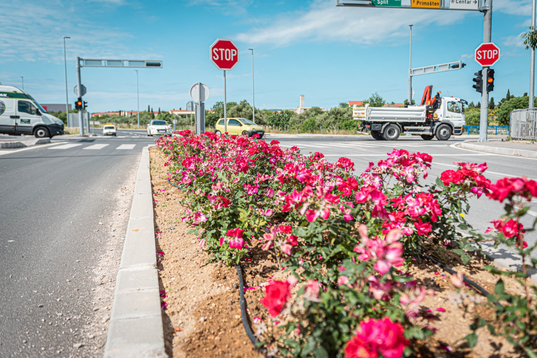 Radne akcije Zelenog grada: Na ulazima u grad posađeno cvijeće i uređen okoliš  