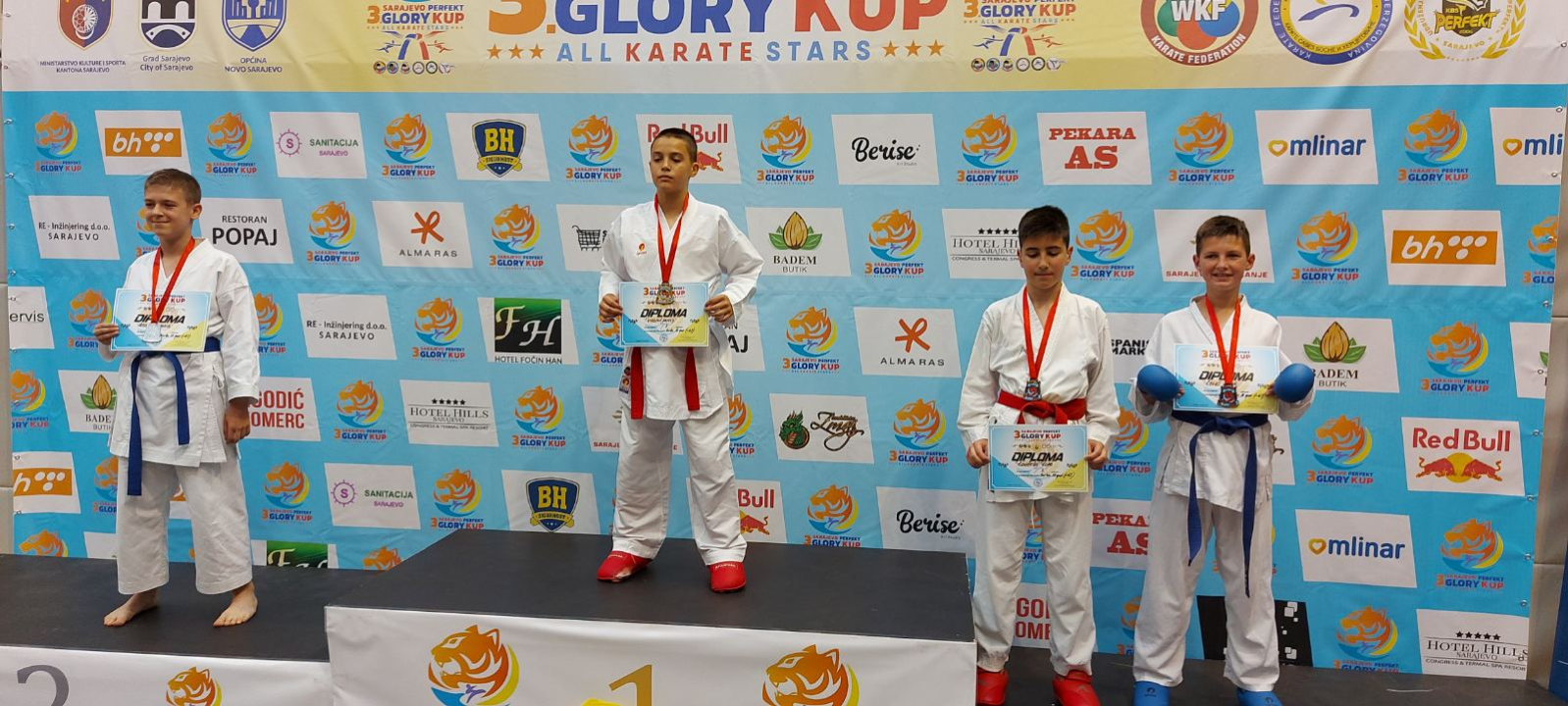 Toma Mileta na pripremama reprezentacije, na turniru u Sarajevu deset medalja