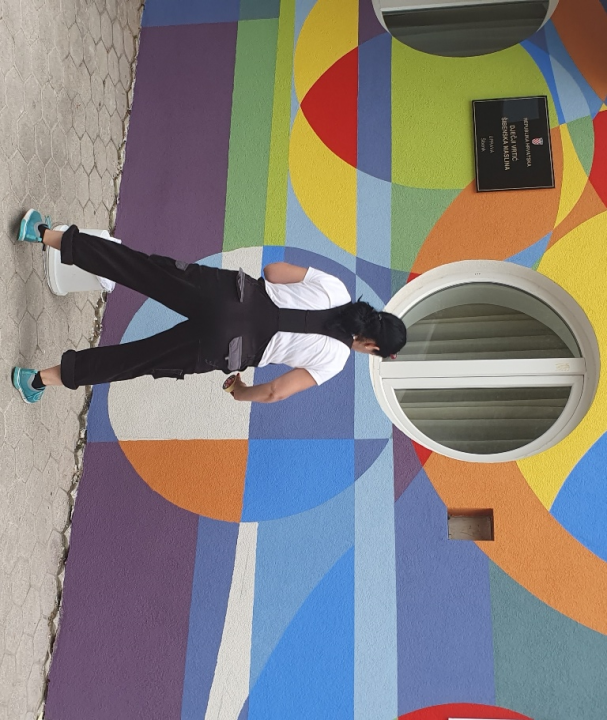 Ovako sada izgleda ulaz u vrtić Vidici, oslikali su ga profesori Stela i Antoni