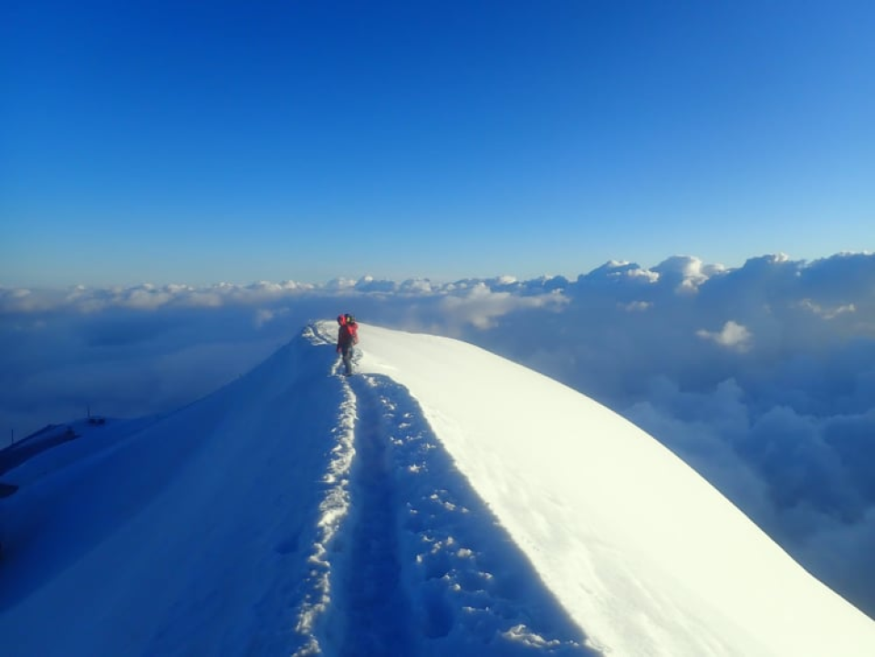 Troje Mihovilaca na krovu Alpa: 'Naporno je fizički i psihički, sada se na +35 adaptiramo na temperaturni šok'  