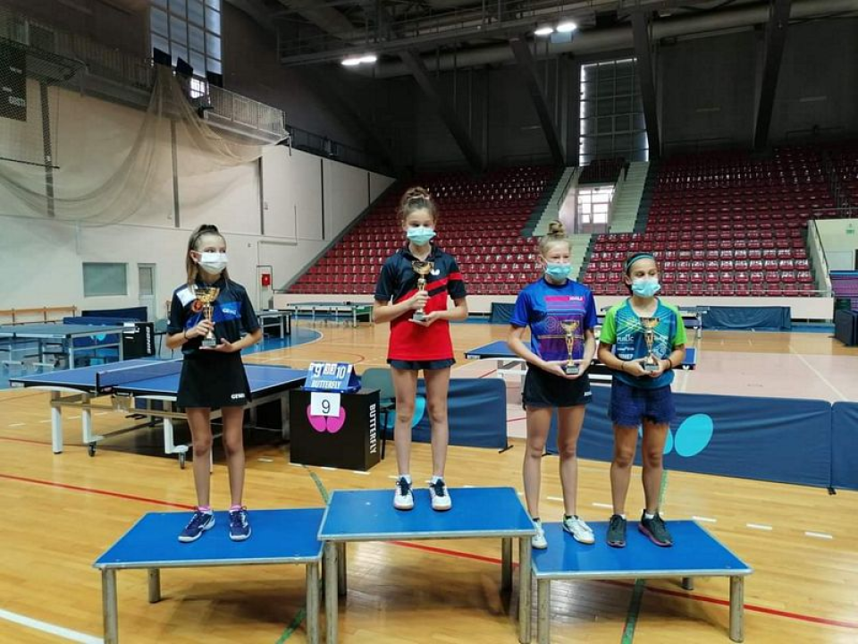 Ogroman uspjeh Franke Miškić na Državnom prvenstvu Hrvatske u stolnom tenisu 