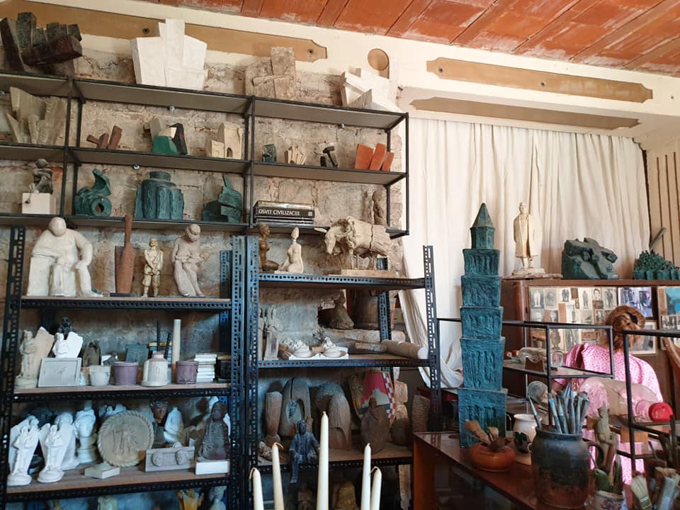 Makedonci, Hrvati i Ale Guberina: Uređen i prezentiran atelje čuvenog šibenskog kipara