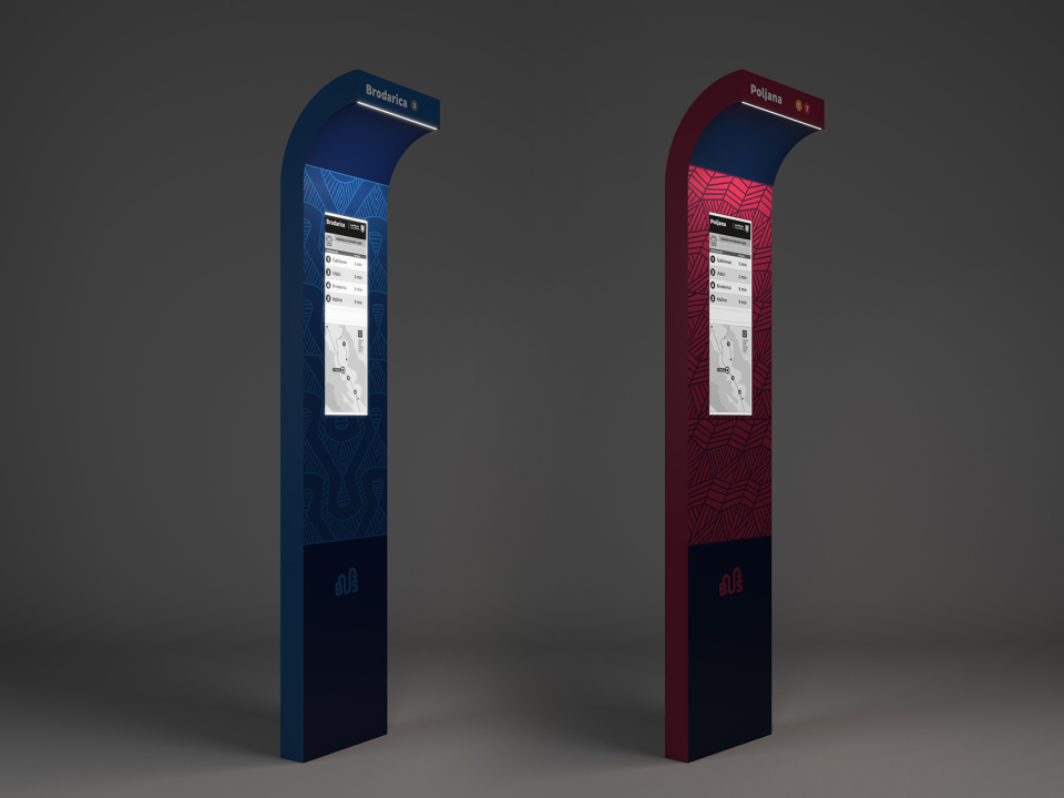 Grad traži izvođača ekrana na 17 autobusnih stanica u Šibeniku, pogledajte kako će izgledati