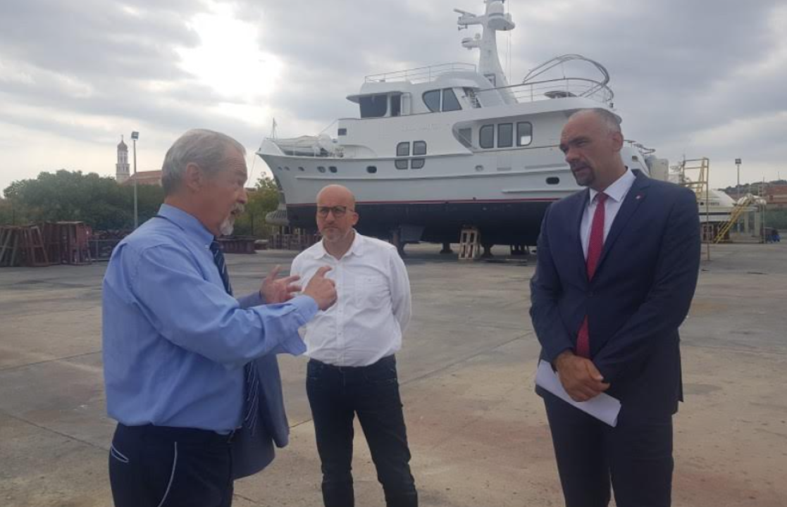 Koncesija produžena do 2029. godine: Župan posjetio brodogradilište i marinu u Betini