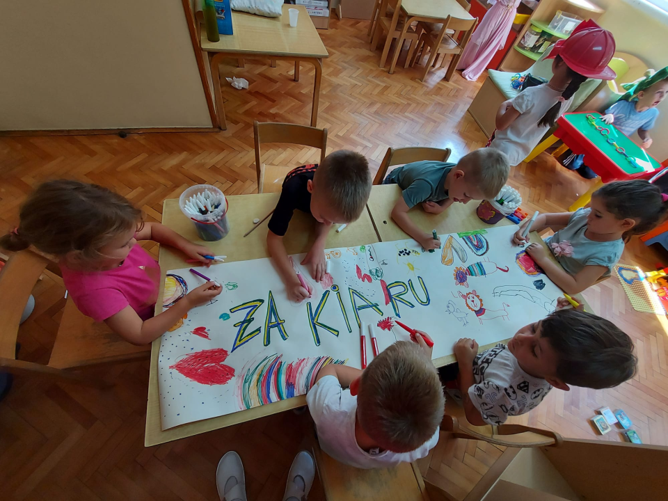 Poruke podrške za Kiaru Goršić od prijatelja iz vrtića 'Jutro':  'Nemoj se bojati, bit će sve dobro'