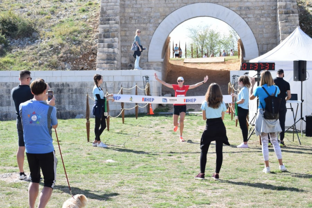 Novinarka ŠibenikIN-a druga u ženskoj konkurenciji na fun run utrci u sklopu Krkinog polumaratona