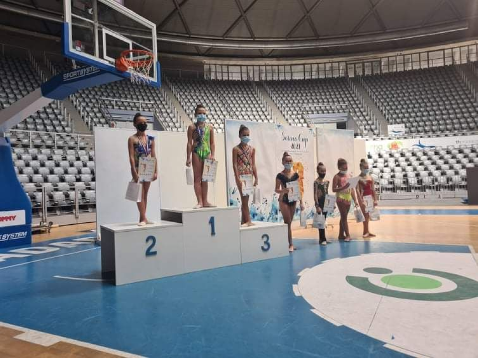 Gimnastičarke 'Šibenik-Dalmacije' uspješne u Zadru na Sirena cupu: Raci prva, Mileta druga, Bujas treća 