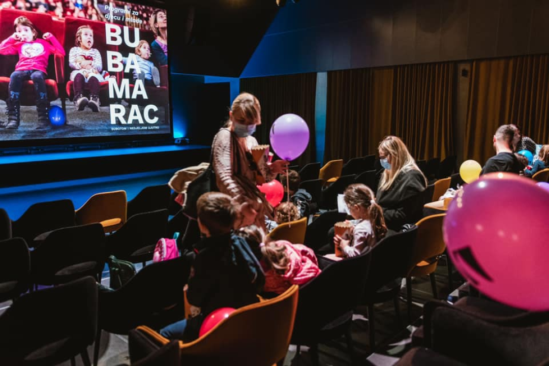 Nedjeljno jutro je za crtić: Matineje u Kući umjestnosti Arsen 'primile' su se među mališanima