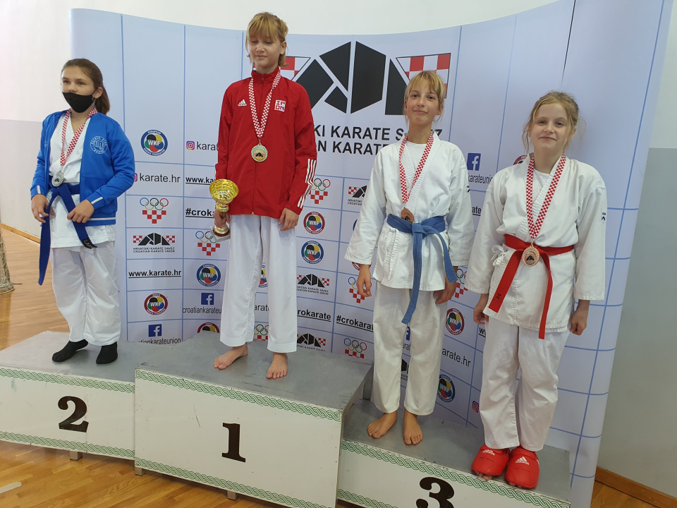 Svih pet karataša Okita na Prvenstvu Hrvatske osvojilo medalju!