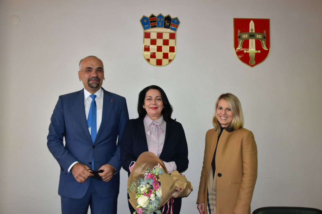Nagrađivana učiteljica Branka Pastuović na primanju kod župana: 'Vi ste na ponos cijeloj županiji'