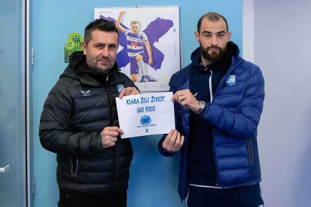 Uključimo se u Kiarinu borbu: Akciju podržali i Gorica, Hajduk, Osijek, Lokomotiva, A. Bulat, A. Živković, Husmani, … 