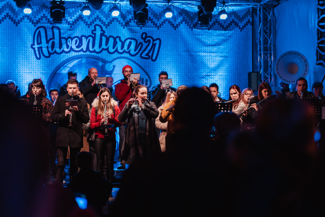 Šibenski glazbari ispratili pretposljednji dan ove godine na Adventuri u Parkiću 