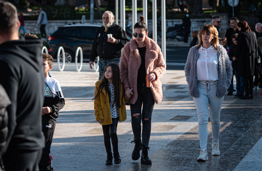 FOTO Đir po gradu, subota 1. siječnja