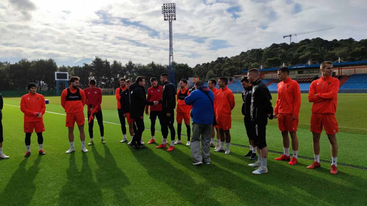 Ferdo Milin poveo pripreme nogometaša Šibenika: Sandesh, Dasilva i Bailone više 'ne stanuju' na Šubićevcu 