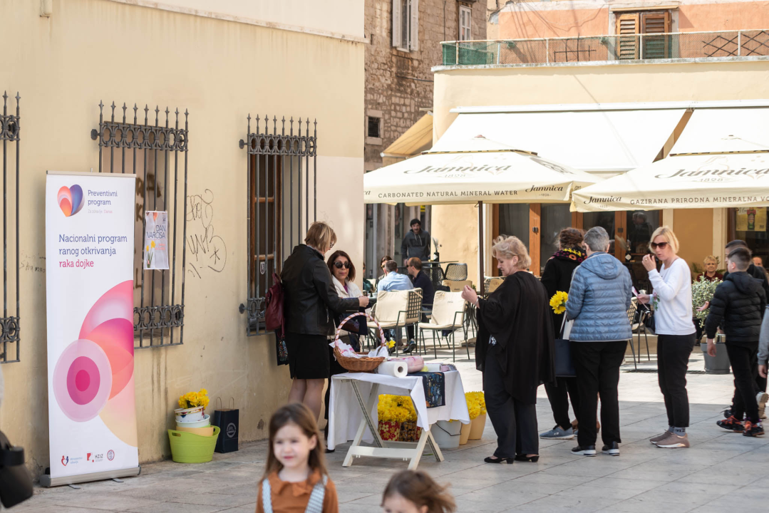 Dan narcisa obilježen i u Šibeniku: 'Pad smrtnosti za 25 posto rezultat je odaziva na preglede' 