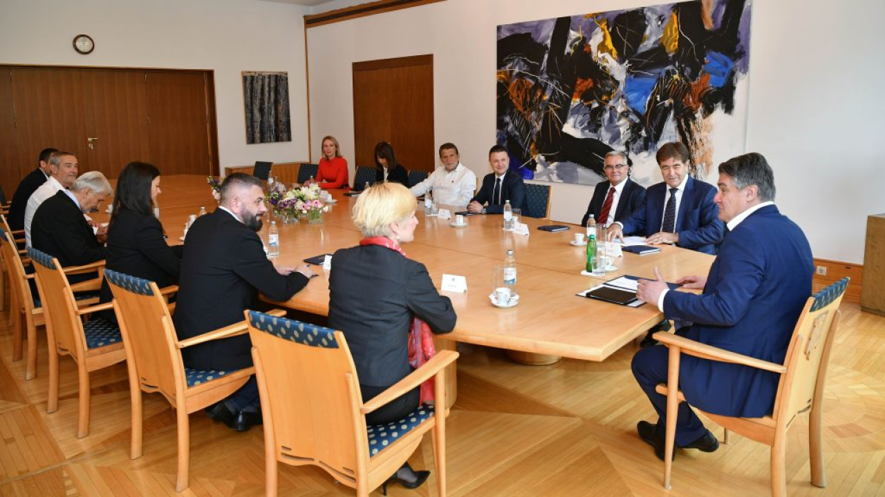 Djeluje od 1965.: Predstavnici Društva Šibenčana u Zagrebu izvijestili Milanovića o svom radu 