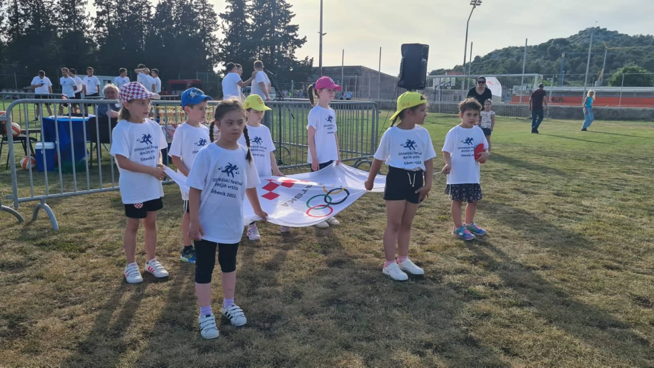 Preko 500 djece na 'Ljubici' u Crnici: Olimpijski festival šibenskih dječjih vrtića