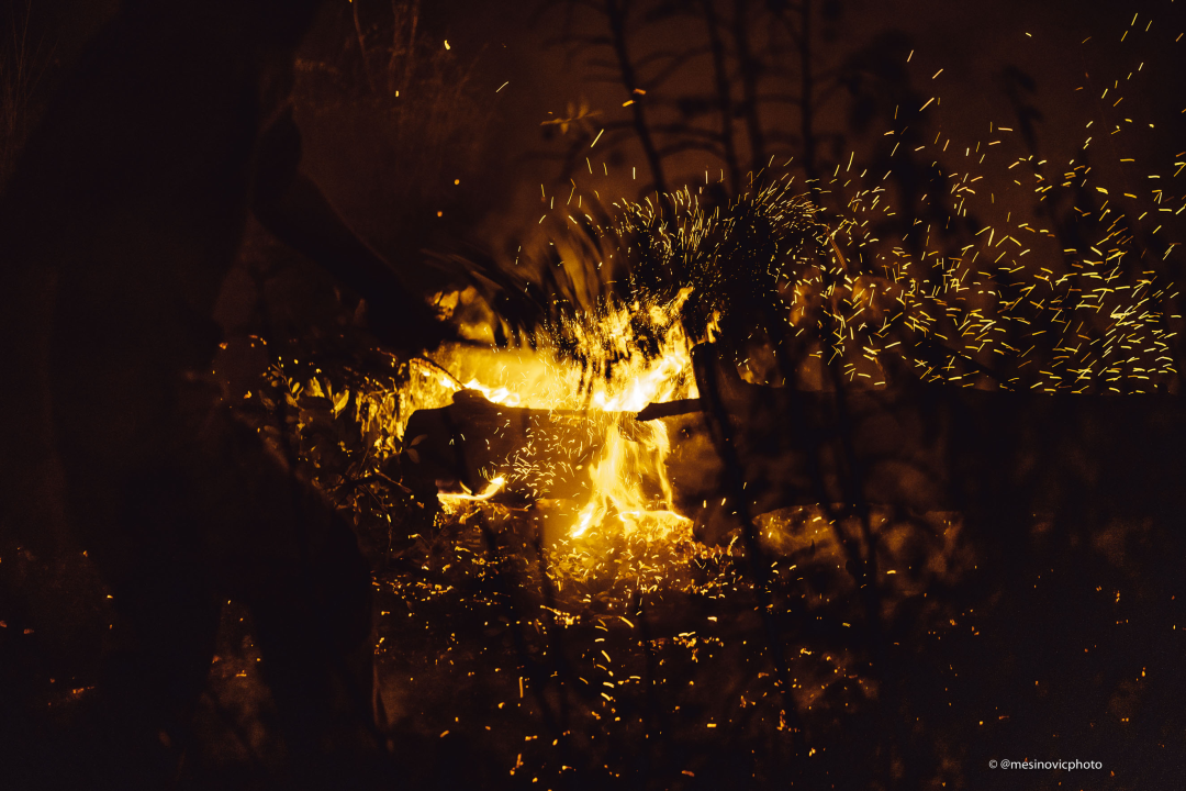 Fotogalerija i video: Bitka s vatrom u Zatonskoj ulici koja spaja Zaton i Benkovačku cestu