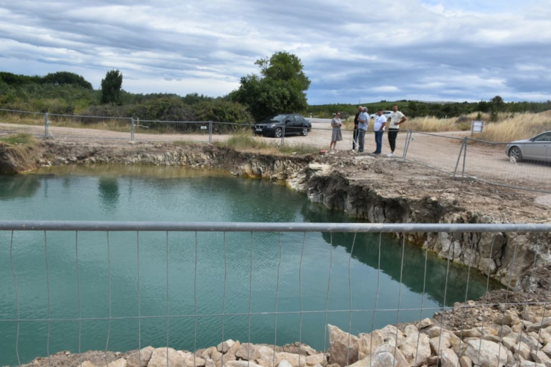 Jelić obišao radove na sustavu navodnjavanja Donje polje- Jadrtovac