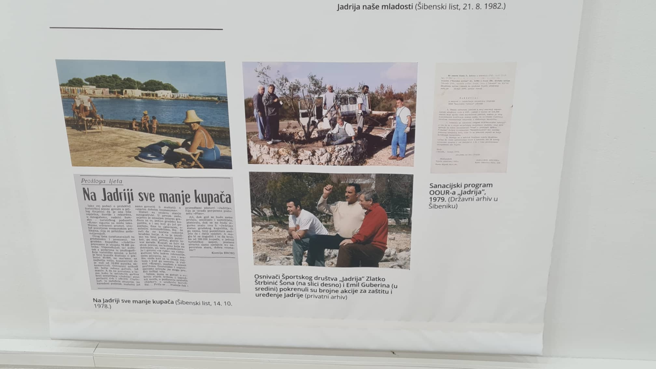 Izložba o Jadriji nije prošla bez krafni: 'Ako ljudi ne mogu tamo na kupanje, ne znaju gdje bi'