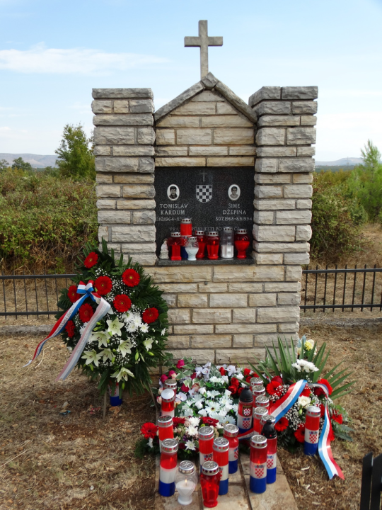 Obilježena 28. godišnjica pogibije Tomislava Karduma i Šime Džepine 