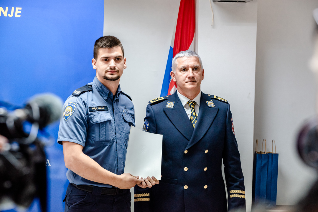 Novi načelnik Sandro Santini: 'Šibenska policija ostvarila je vidljiv napredak u više segmenata rada'