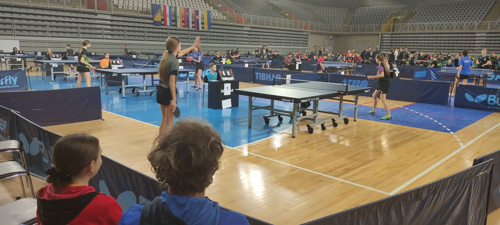 Dva postolja za Stolnoteniski klub Šibenik: Franka Miškić dva puta brončana