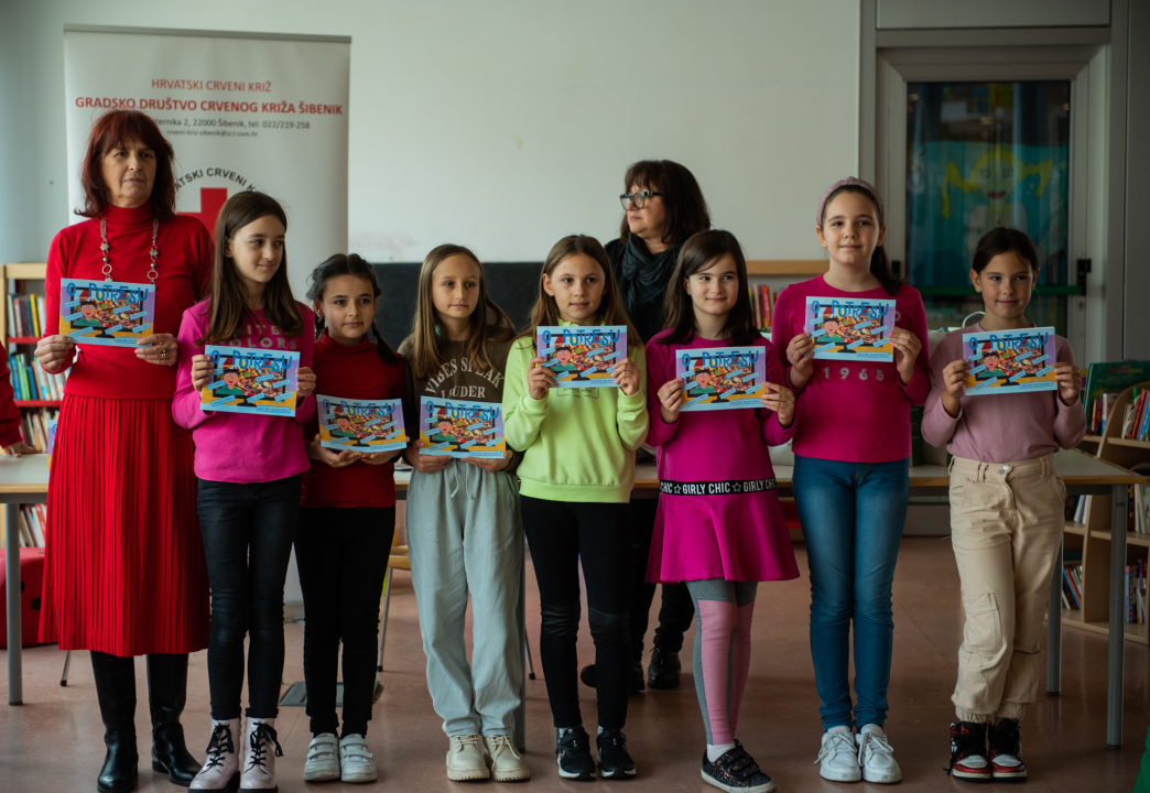 Učenice OŠ Jurja Šižgorića napisale edukativnu slikovnicu 'O potresu'