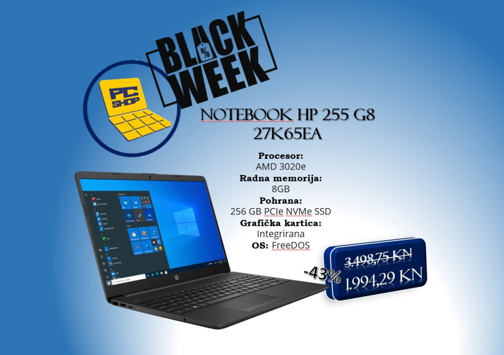 Trgovina Procesor za Crni petak časti odličnim popustima sve do 60 posto!