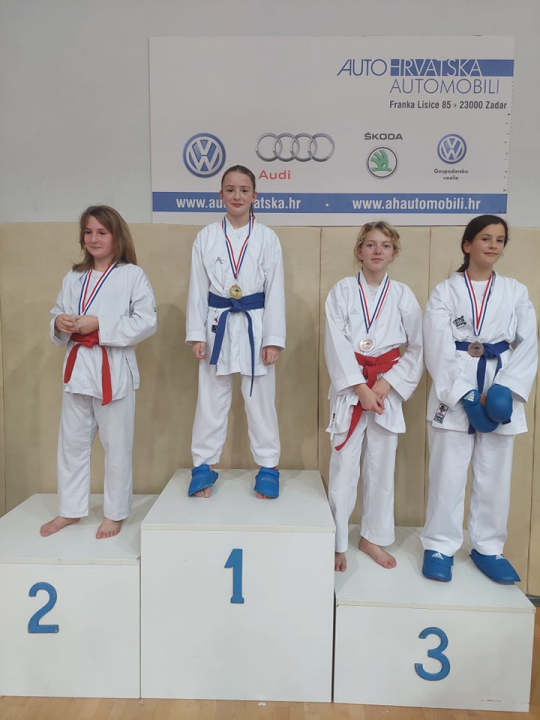 Karate klub Okit Vodice sveukupni pobjednik Dalmatinske lige 