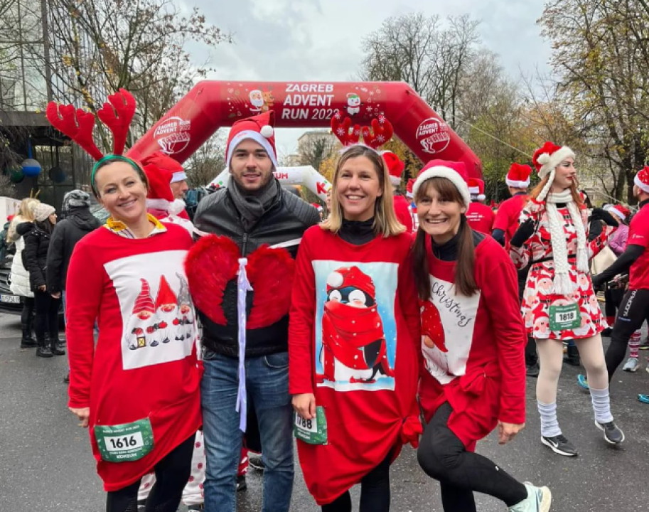 Šibenski gimnazijalci sudjelovali na humanitarnoj utrci u Zagrebu