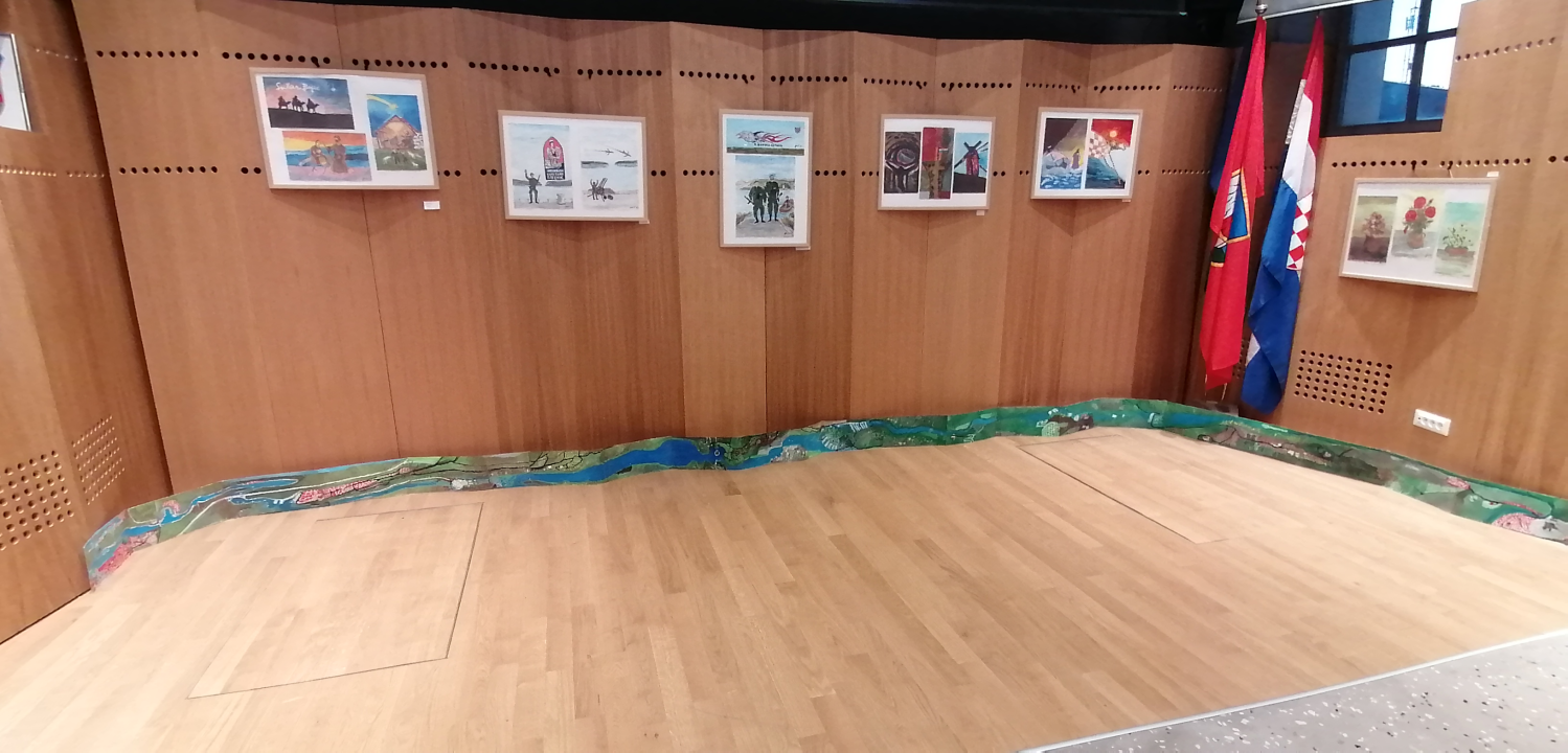 'Putem boja' Miljenka-Luke Jurića u Društvenom centru u Skradinu