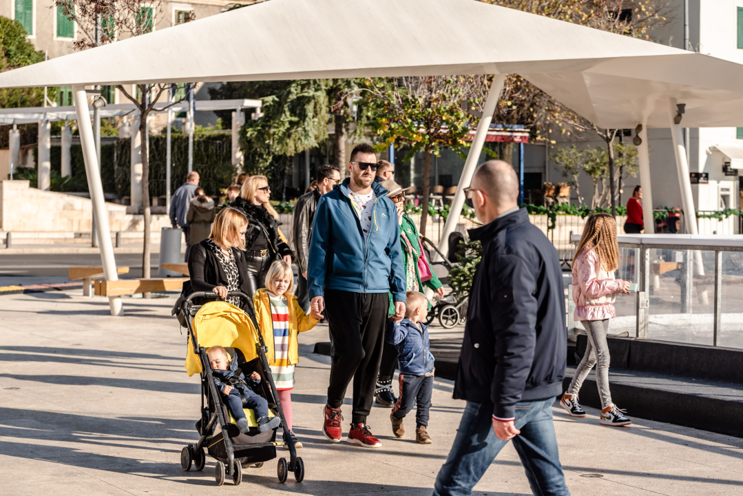 FOTO Đir po gradu, nedjelja 1. siječnja
