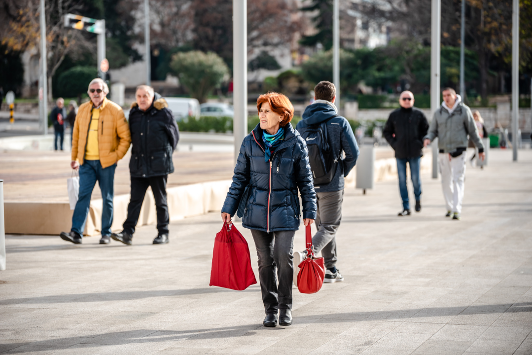 FOTO Đir po gradu, petak 13. siječnja