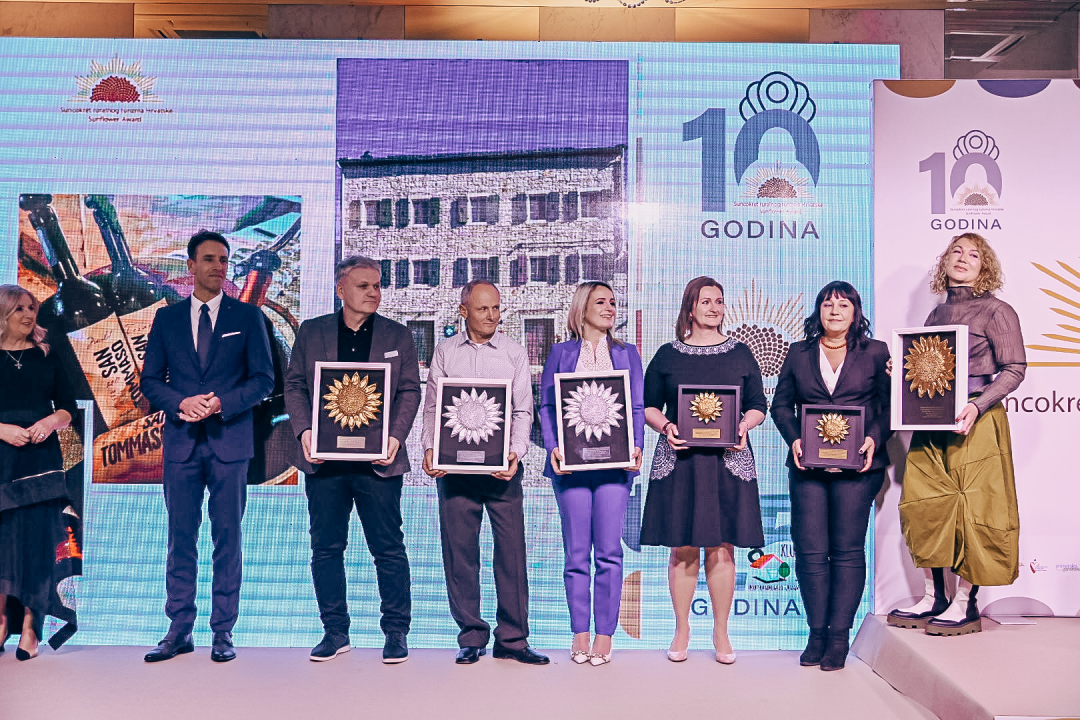 Suncokret ruralnog turizma osvojili vinarija Testament, agroturizam Marcelovi Dvori i OPG Marko Duvančić