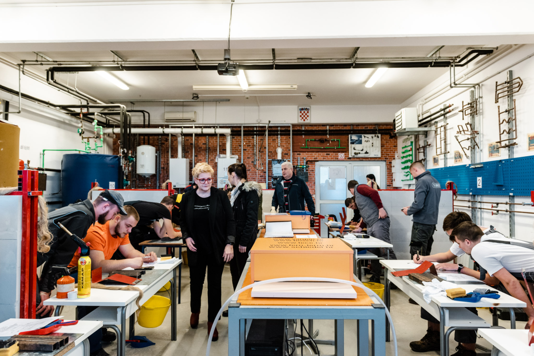 U Industrijsko-obrtničkoj školi Šibenik Međužupanijsko natjecanje učenika u disciplini 'Kućne instalacije' 