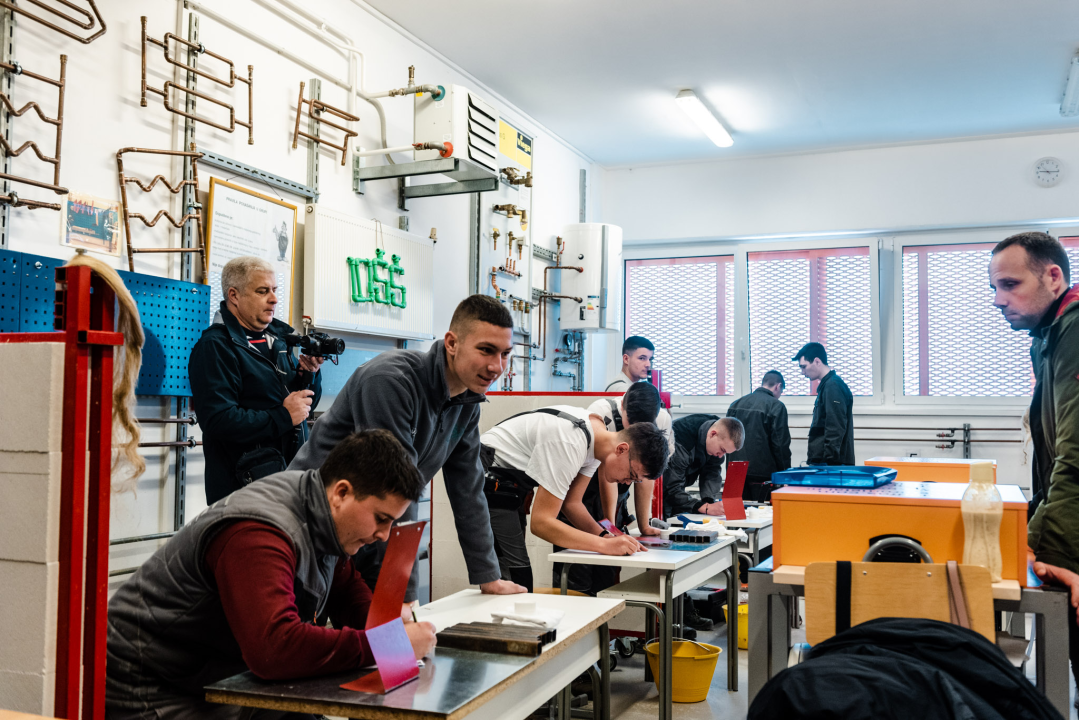 U Industrijsko-obrtničkoj školi Šibenik Međužupanijsko natjecanje učenika u disciplini 'Kućne instalacije' 