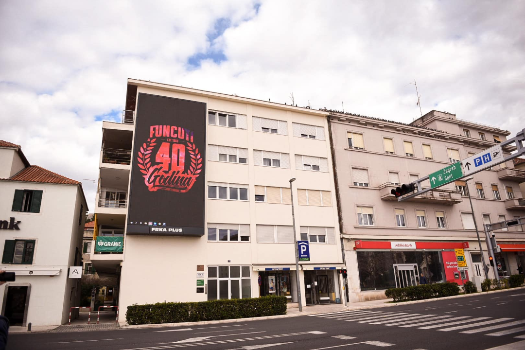 Još malo do 40. rođendana Šibenskih funcuta: Dobili i veliki video zid na Poljani 