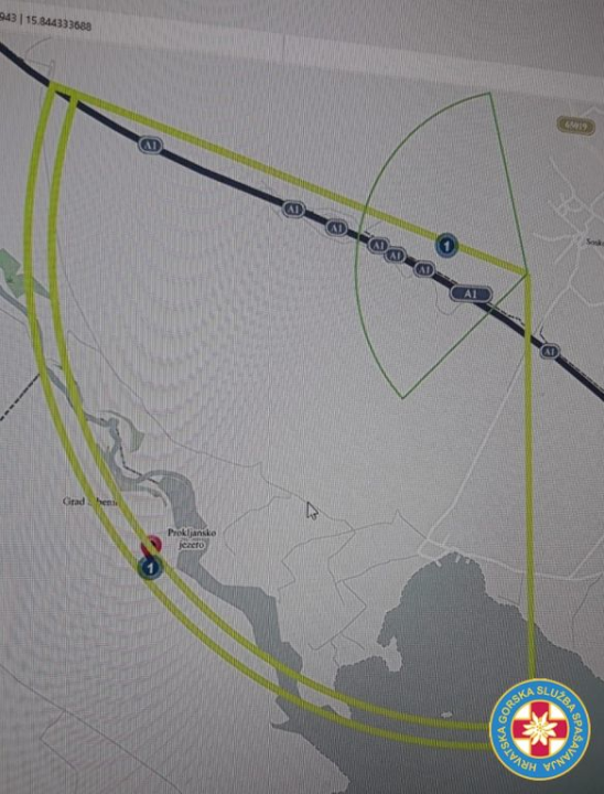 HGSS i mještani sinoć tragali za muškarcem iz Zatona, on došao taksijem iz susjednog mjesta