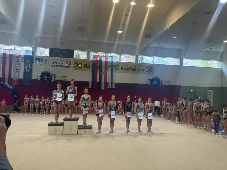 Sjajan uspjeh u Grazu: Gabriela Jakovljević srebrna, Antea Mileta brončana