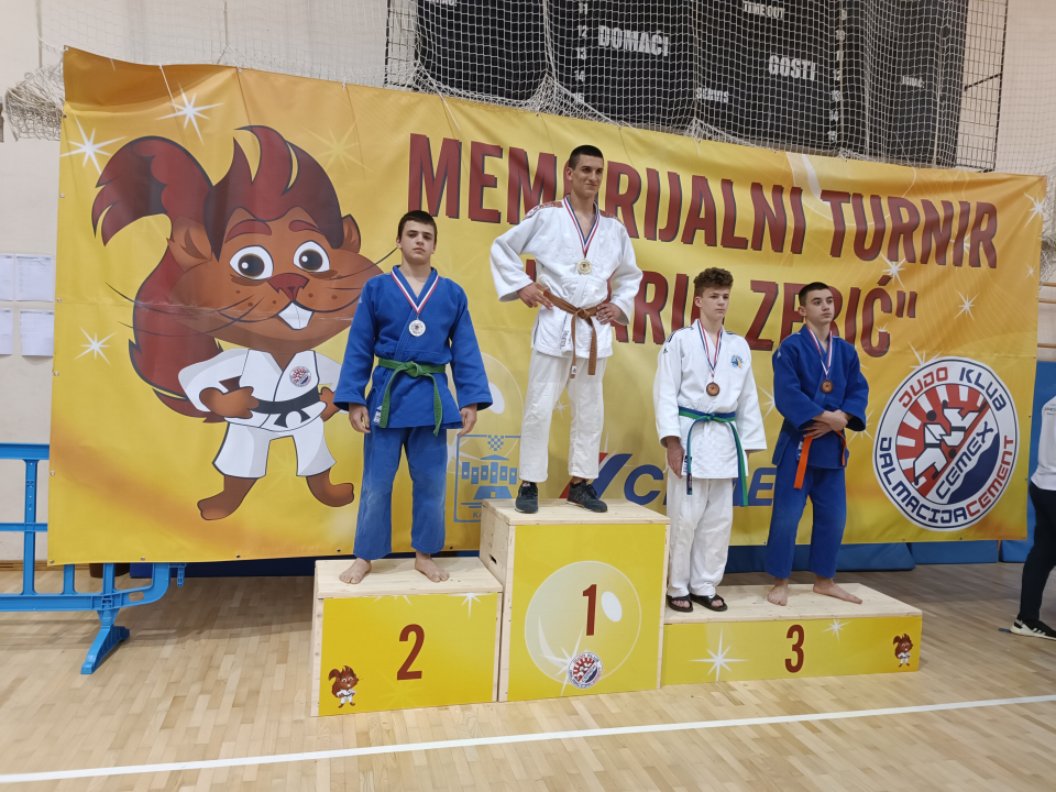 Članovi Judo kluba Šibenik nastupili na 20. Memorijalnom turniru Mario Zebić: Vratili se sa četiri medalje 