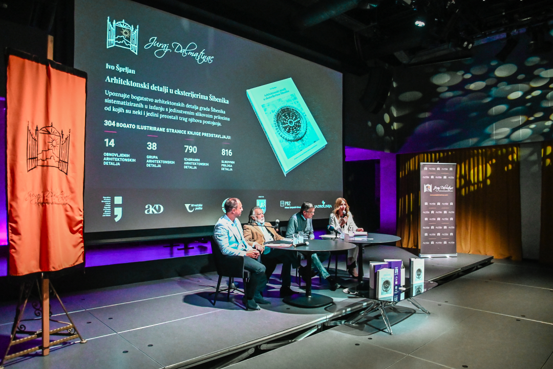 U Arsenu predstavljena monografija Ive Šprljana s više od 3000 arhitektonskih detalja Šibenika