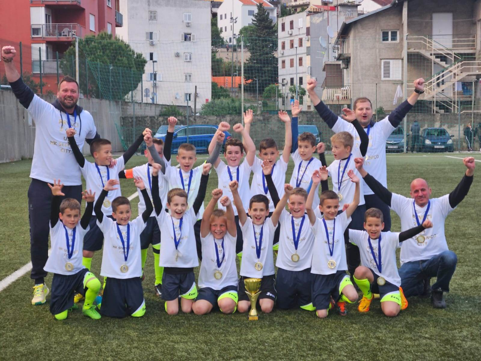 Škola nogometa Sebenico City još jednom pobjednik U9 županijske lige 