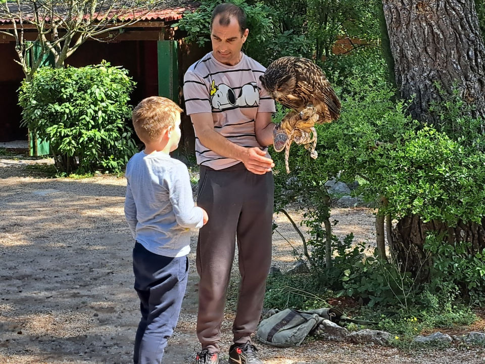 Djeca iz DV Tamaris posjetili Sokolarski centar u Dubravi  