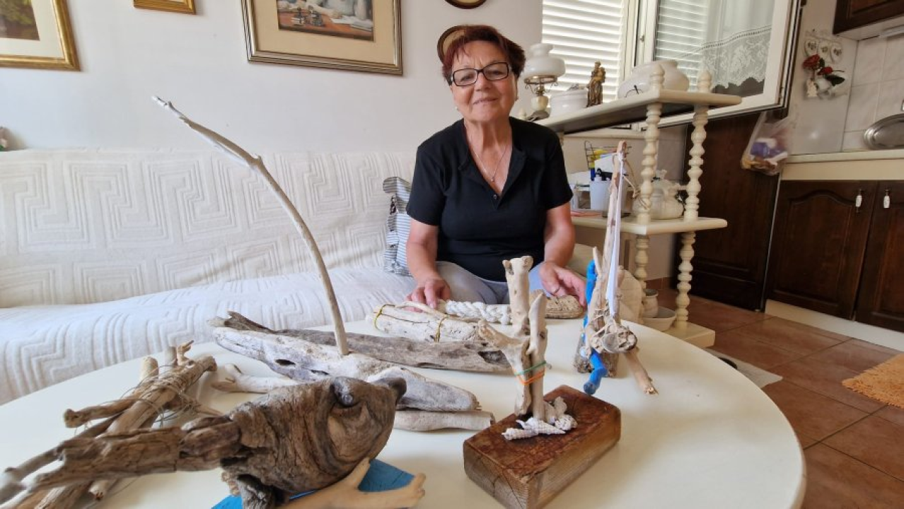 Što more na obalu izbaci, Matija Matilda Seper pretvori u umjetnost